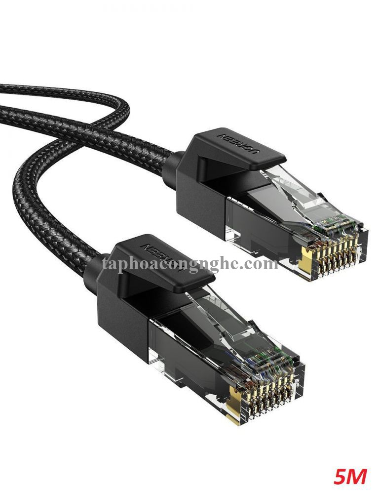 Ugreen 70682 5M Cat6E FTP cáp nối mạng truyền dữ liệu giữa các máy tính NW135 30070682